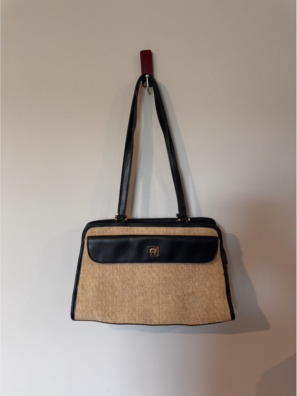 VTG Etienne Aigner Raffia Shoulder Bag *READ DESCRIPTION*